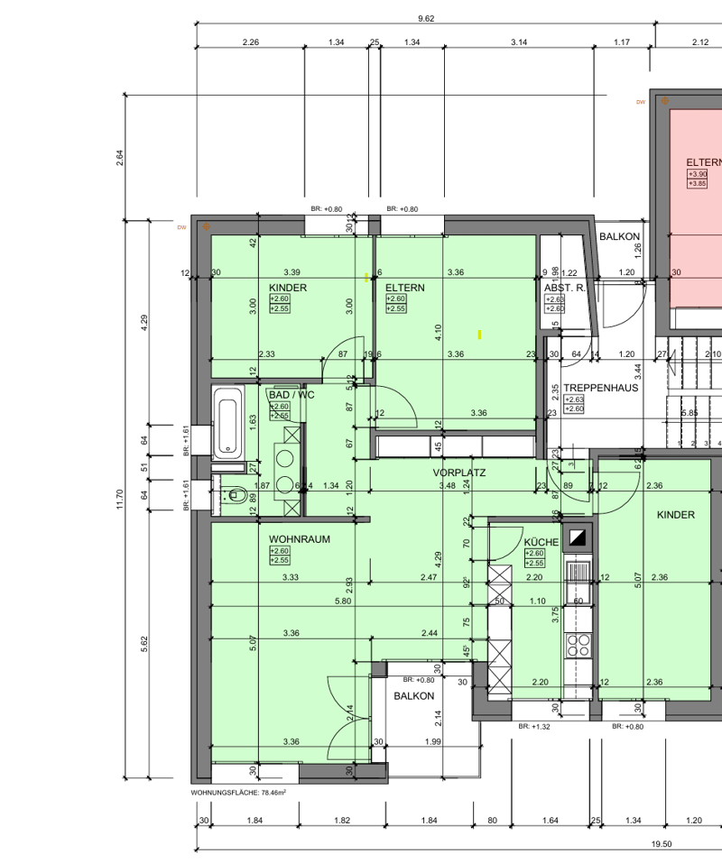 Attraktive Familienwohnung mit Balkon (10)