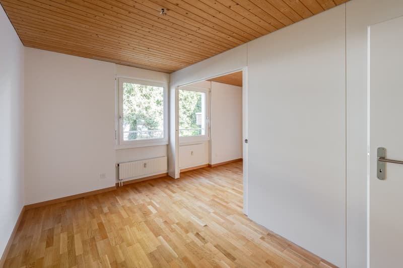 Erdgeschosswohnung mit zwei Sitzplätze und Cheminée (6)