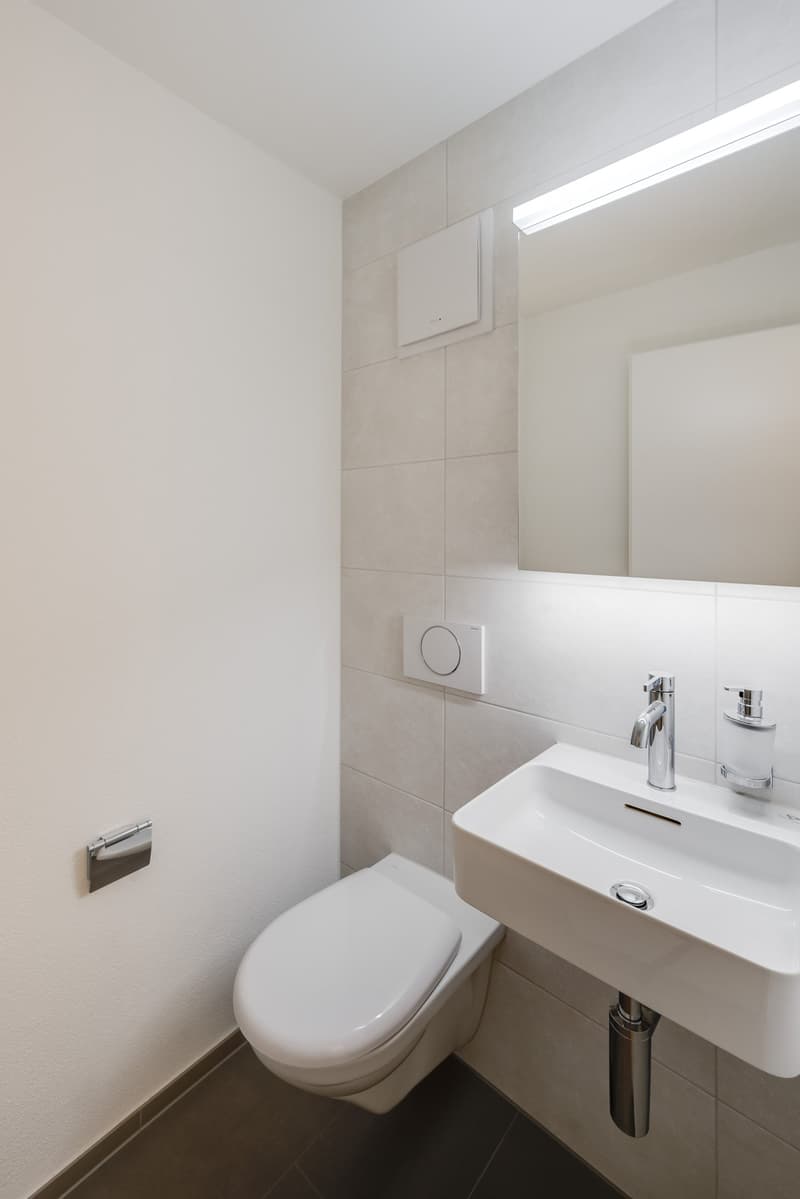 Erdgeschosswohnung mit zwei Sitzplätze und Cheminée (10)