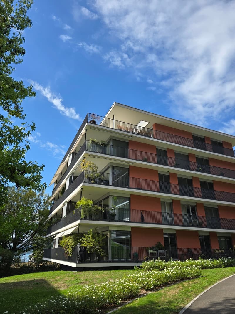 4.5-Zimmerwohnung mit Panoramablick auf See und Berge (2)