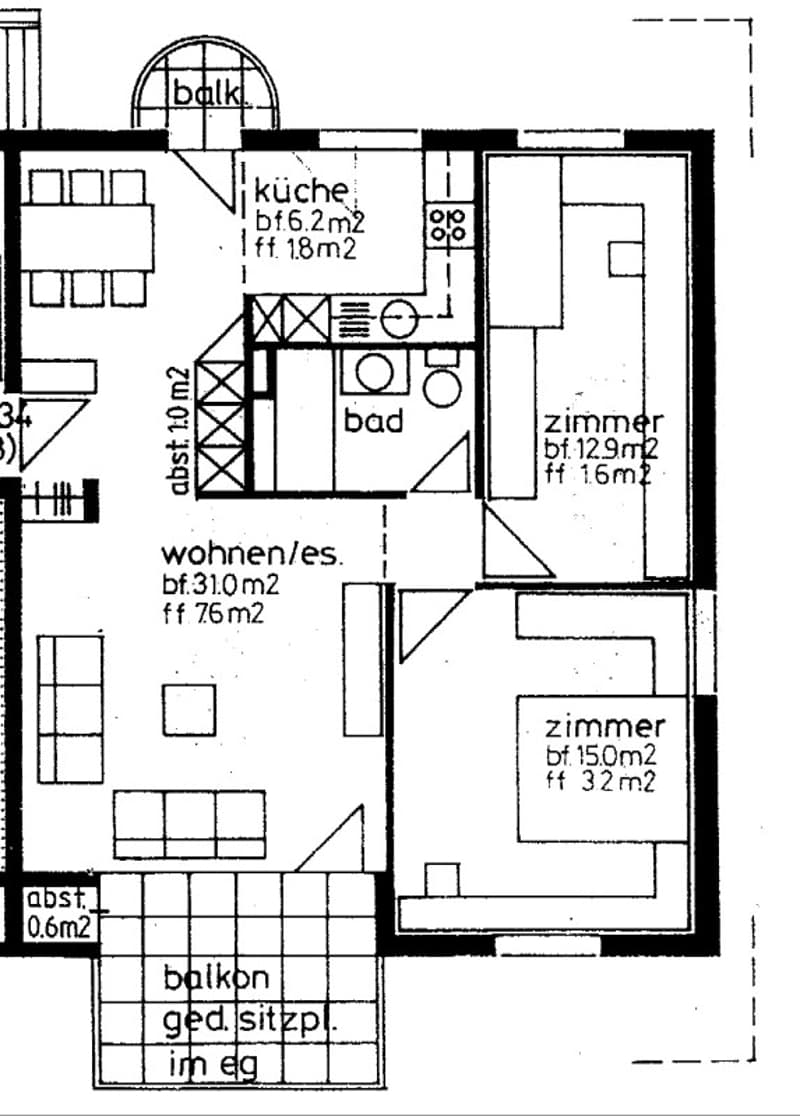 Charmante 3.5-Zimmer-Wohnung mit Balkon in Bonstetten – ab Oktober 2026 verfügbar (10)