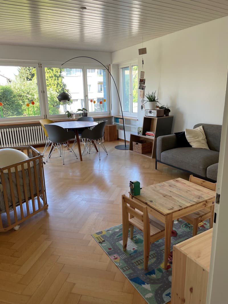 Appartamento di 4 locali accogliente con bel giardino! (3)