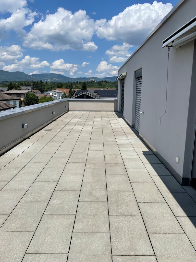 geniale 4.5-Zimmer-Attikawohnung mit grosser Dachterrasse 58 m2! (10)