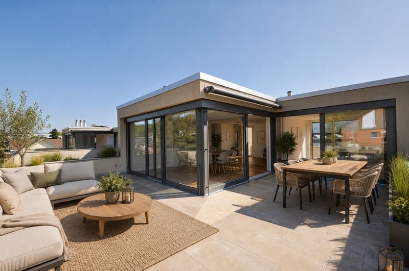 Appartement attique de luxe avec 5 terrasses et une vue de rêve (12)