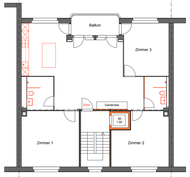 Grundriss Variation