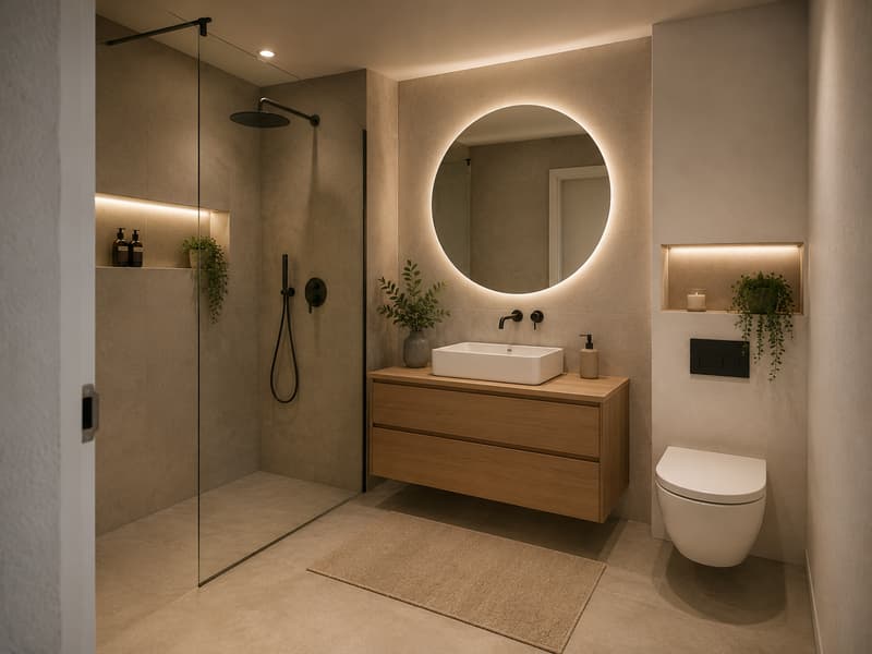 Badezimmer nach Ausbau (Beispiel)