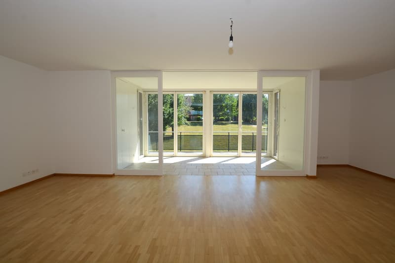 Wohnzimmer mit Wintergarten