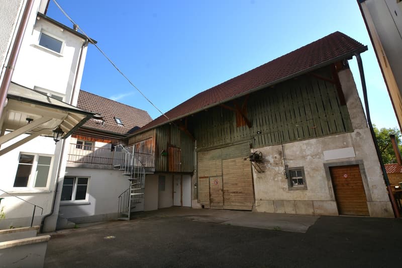 Baulandparzelle 539 m2 mit bestehendem EFH in der Kernzone von Ettingen (5)