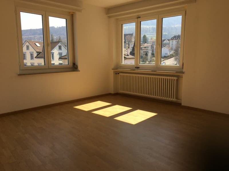 schöne, helle, grosse, sehr preiswerte 2.5 Zi-Wohnung. Zentral nahe Stadtbahnhof. Lift und Balkon! Kopie (3)