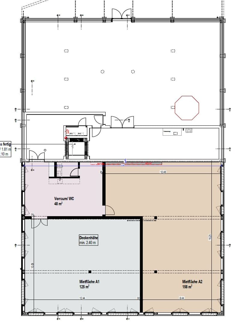 GrundrissplanObergeschoss Variante