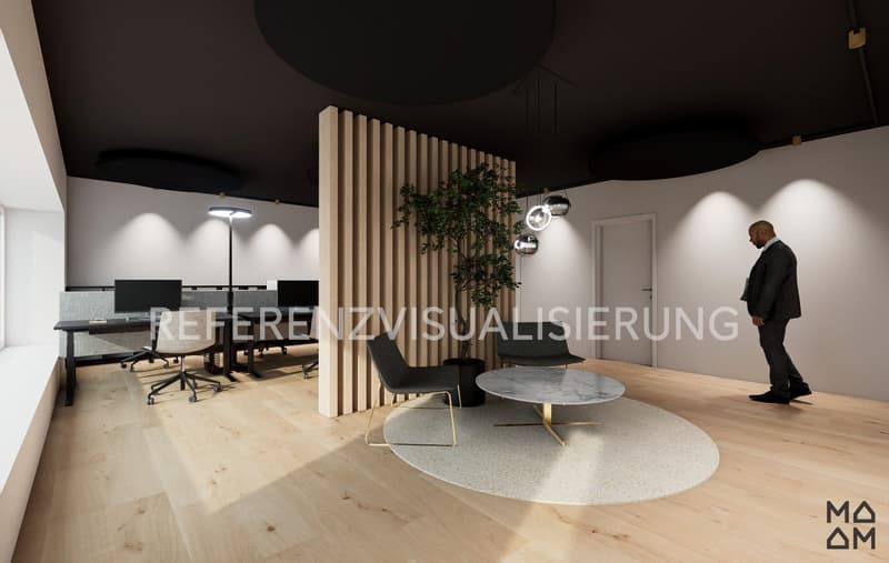 Visualisierung als Büro