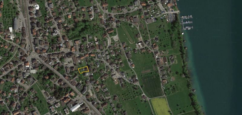 Terreno edificabile con proprietà vecchia (studio di concept di nuova costruzione MFH disponibile) (2)