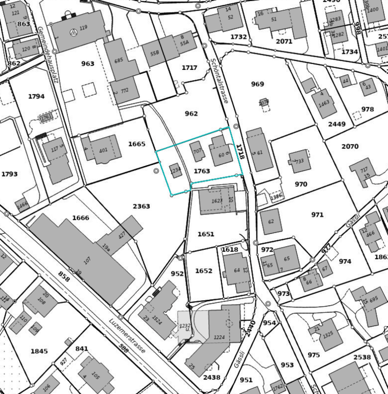 Terreno edificabile con proprietà vecchia (studio di concept di nuova costruzione MFH disponibile) (15)