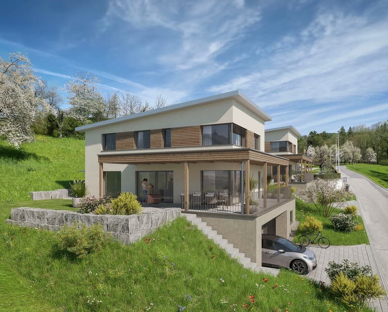 Chilacher Zetzwil - 2 neue Einfamilienhäuser am Sonnenhang (2)