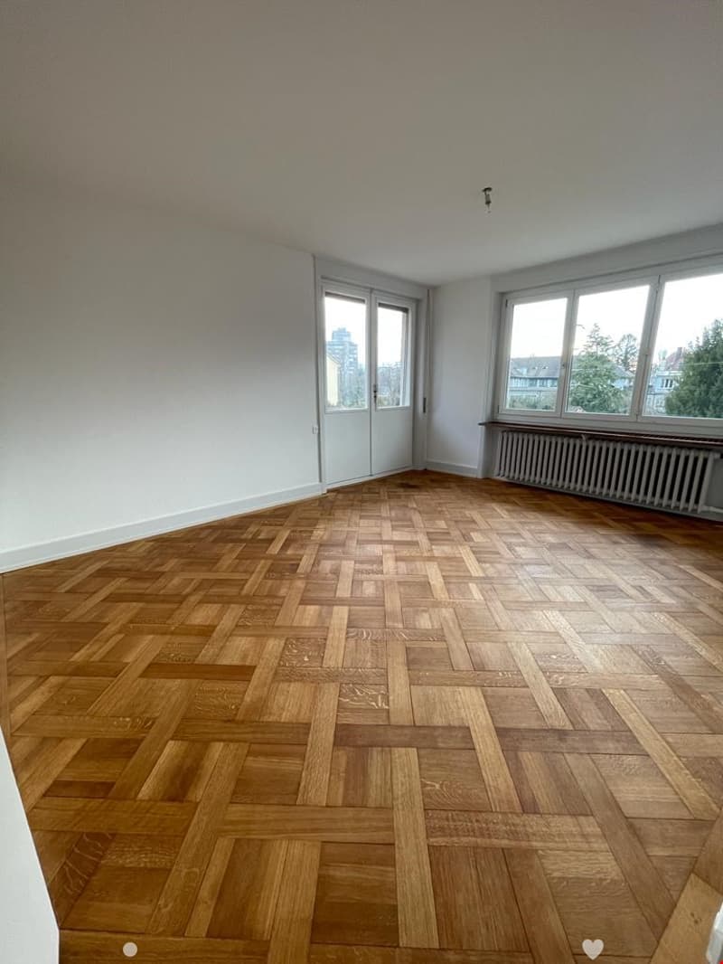 3.5-Zimmerwohnung mit grosser Terrasse und Balkon / Appartement de 3.5 pièces (1)