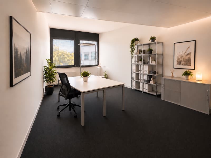 "Modern ausgebautes und klimatisiertes Büro – All-inclusive-Miete mit flexiblen Laufzeiten" (1)