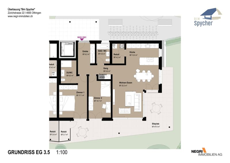*** Neubau *** Attraktive 3.5 Zimmer-Wohnung im Eigentumsstandard an zentraler Lage (5)