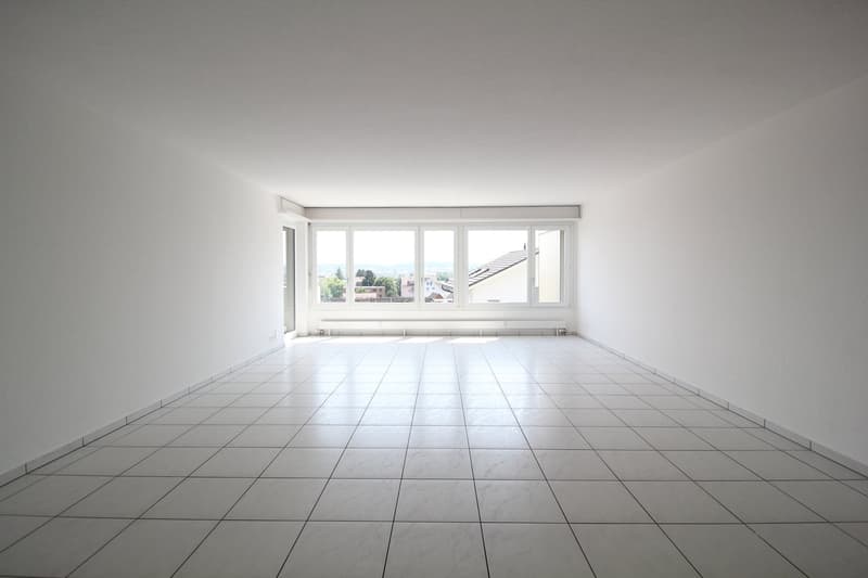 Grosse & helle 5.5 Zimmer-Wohnung mit toller Aussicht bis in die Alpen (2)