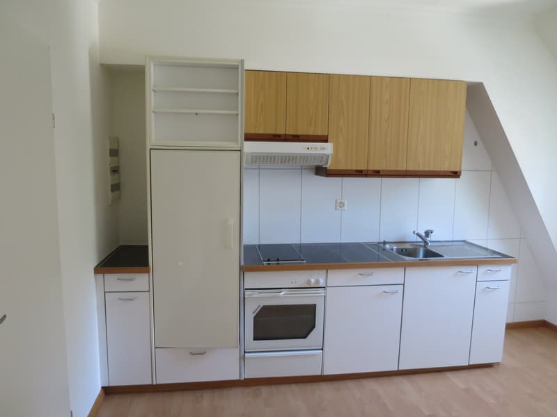 Delizioso appartamento di 1,5 locali in mansarda in un edificio storico in posizione centrale a St. Gallen (4)