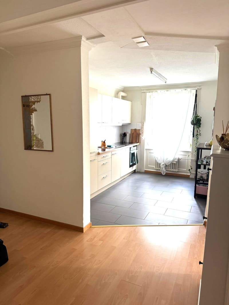 Charming 3-room old building apartment on Pelikanstrasse in St. Gallen (3)