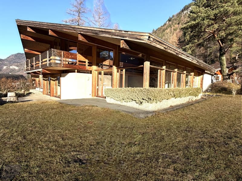 Domaine discret avec vue imprenable sur les montagnes (3)