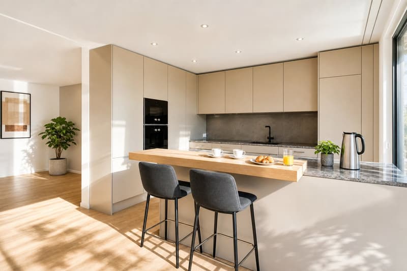 Penthouse-Feeling mit Panoramasicht | Exklusive Terrassenwohnung in Thusis (3)