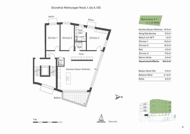 4.5 room apartment on the 1st floor - Apartment 03 (8)
