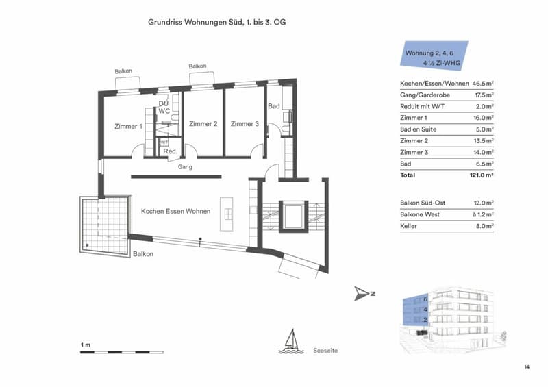 4.5 room apartment on the 3rd floor/attic - Apartment 06 (12)
