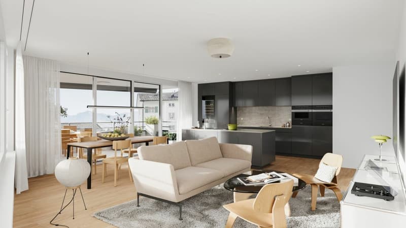 4.5 room apartment on the 2nd floor - Apartment 05 (6)