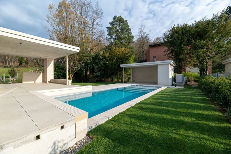 Maisonette-Gartenwohnung mit Pool in Riehen --- Duplex garden flat with a pool in Riehen (3)