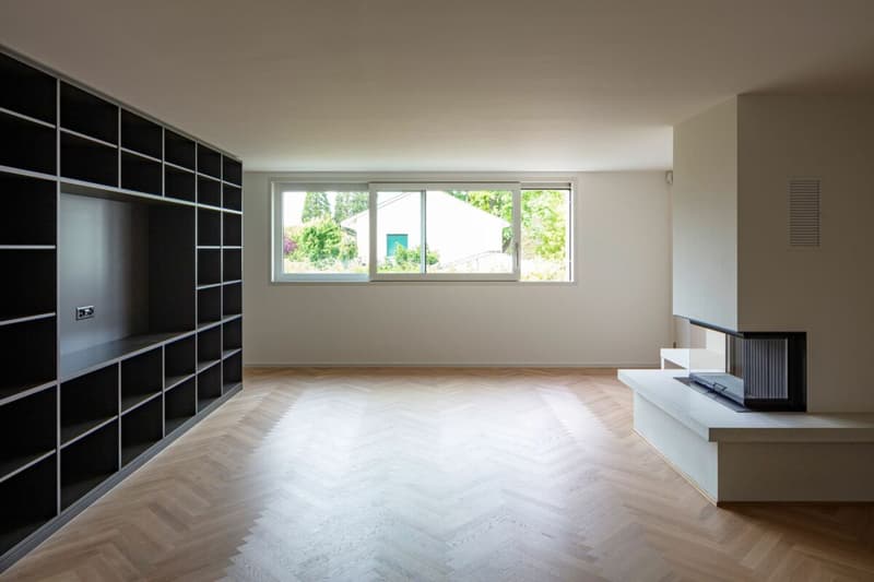 Maisonette-Gartenwohnung mit Pool in Riehen --- Duplex garden flat with a pool in Riehen (5)