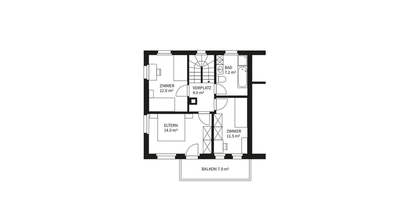 Traditional single-family house with southwest orientation (26)
