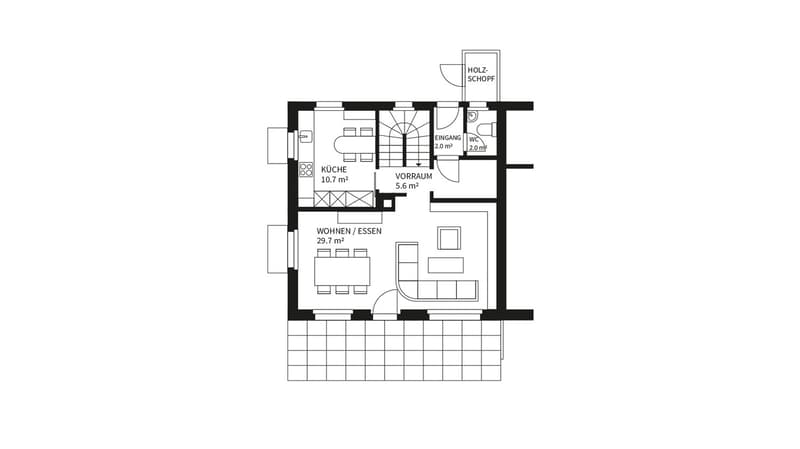 Traditional single-family house with southwest orientation (25)