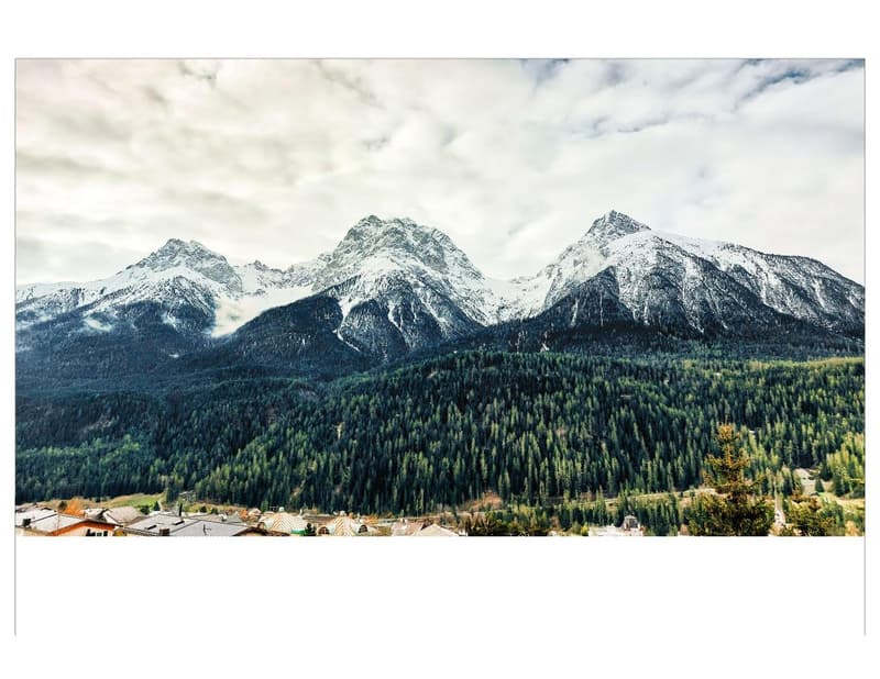 Modern 2.5-room attic apartment with mountain view in Scuol (14)