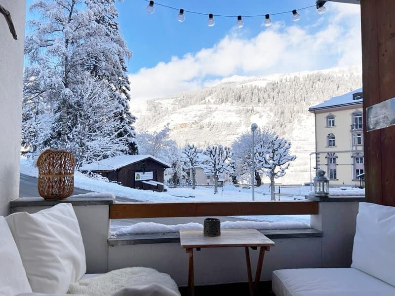 RESERVED Charming 2-room holiday apartment with balcony in Vulpera (11)