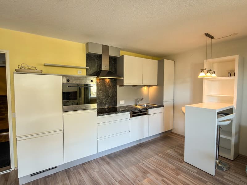 Charming 1-room apartment with mountain panorama in Vulpera (8)