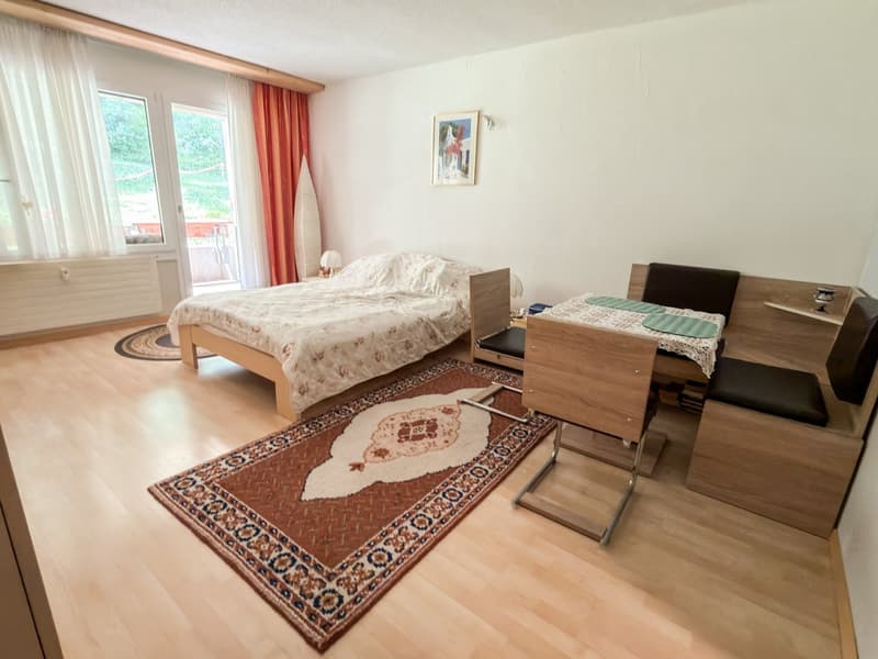 Charmante 1-Zimmer-Wohnung mit Balkon und herrlicher Aussicht in Vulpera (6)