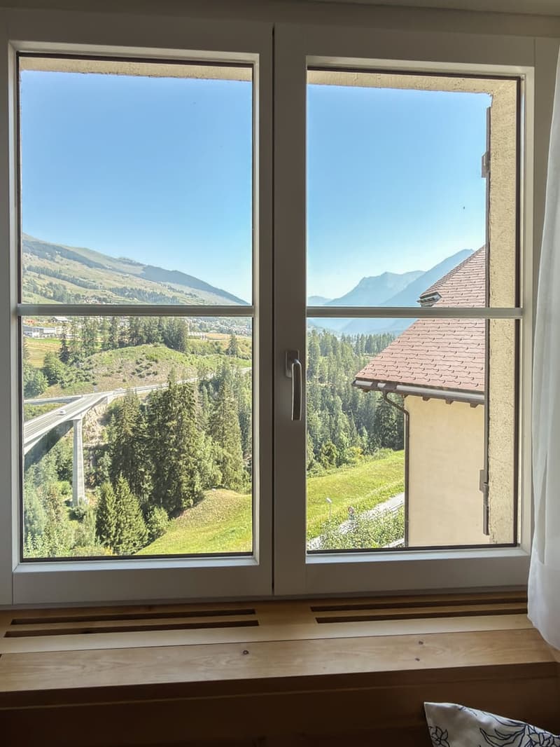 Aussicht vom Essbereich