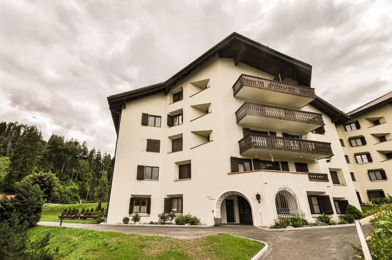 Helle 3-Zimmer-Wohnung mit Balkon und schöner Aussicht in Vulpera (18)
