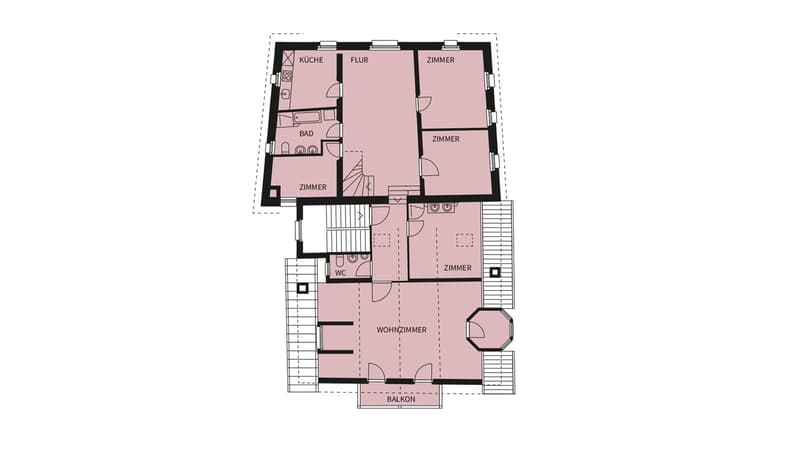 Grundriss Wohnung