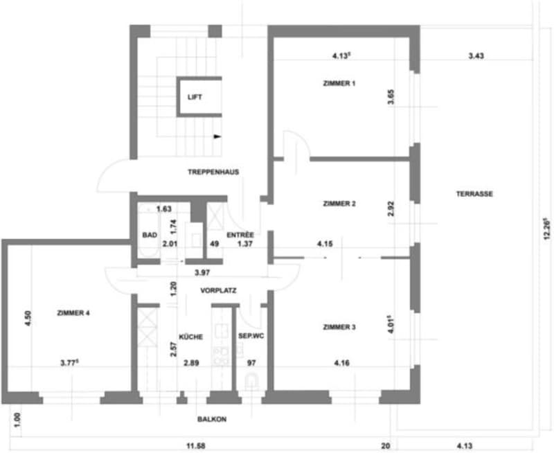 Römerhof - Traumterrasenwohnung 4 Stock 4 Zimmer (10)