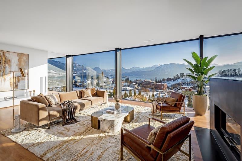425 m² Luxus-Villa mit grandioser See- und Bergsicht in Meggen (1)