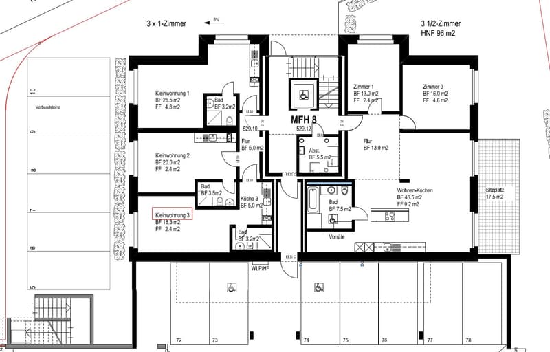1 Zi-Wohnung an zentraler Lage in Aadorf (2)