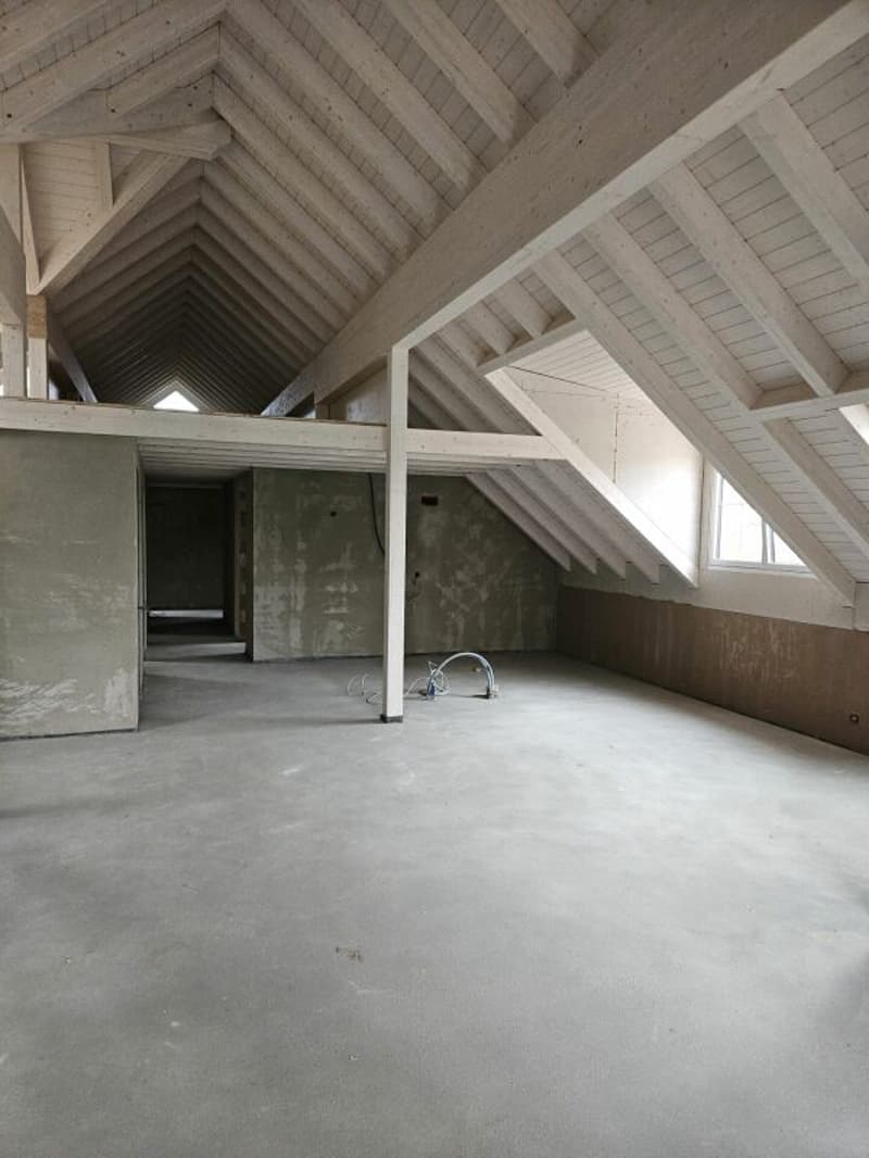 Newly built 4.5-room owner-occupied apartment (attic with gallery, No. 8) in the rural Liebensberg (Wiesendangen municipality) (3)