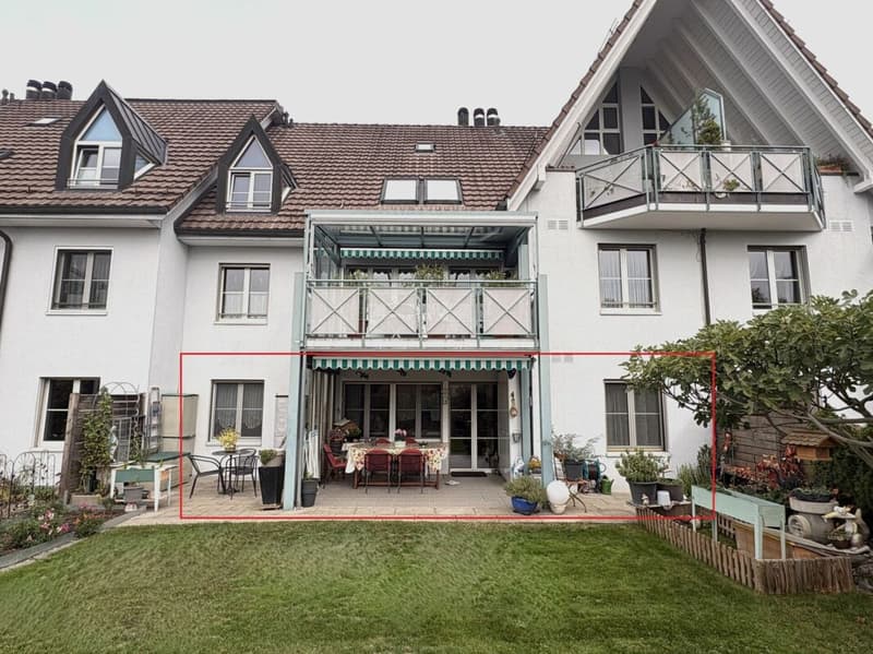 4½ Zimmer Erdgeschosswohnung mit zwei Sitzplätzen (1)
