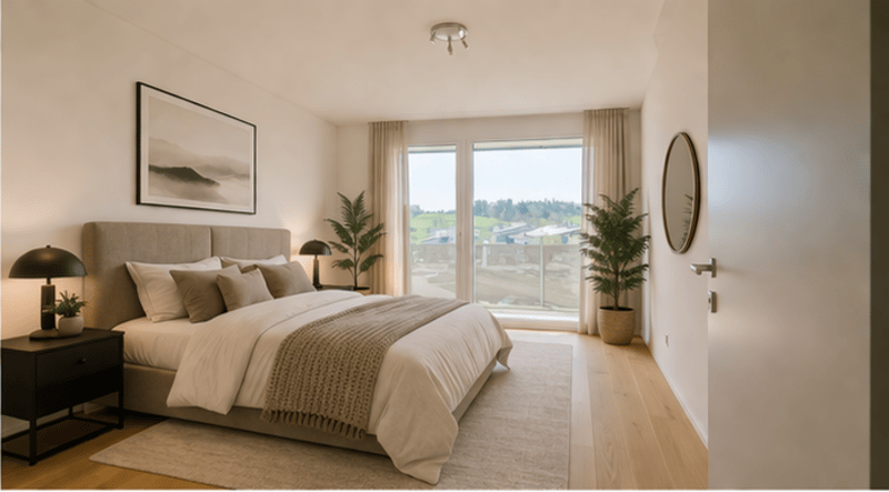Elegant and modern 3.5-room apartment with south-facing balcony (5)