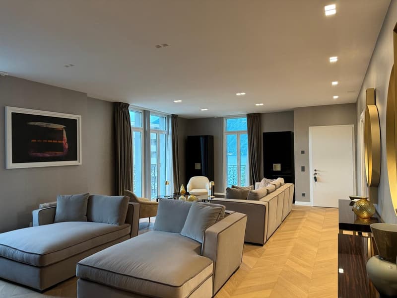 Duplex di lusso con vista lago nel cuore di Lugano – disponibile immediatamente (4)