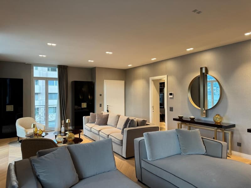 Duplex di lusso con vista lago nel cuore di Lugano – disponibile immediatamente (5)