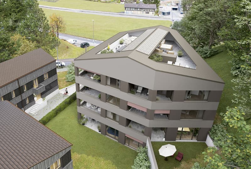 Willkommen im familienfreundlichen Kriens-Obernau: Attraktive Eigentumswohnungen im Neubauquartier mit Dörfli-Charakter (1)