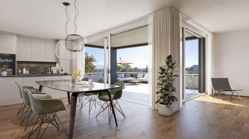 Erstbezug BLICKFANG: Stylische 4.5-Zimmerwohnung im 2. OG (3)